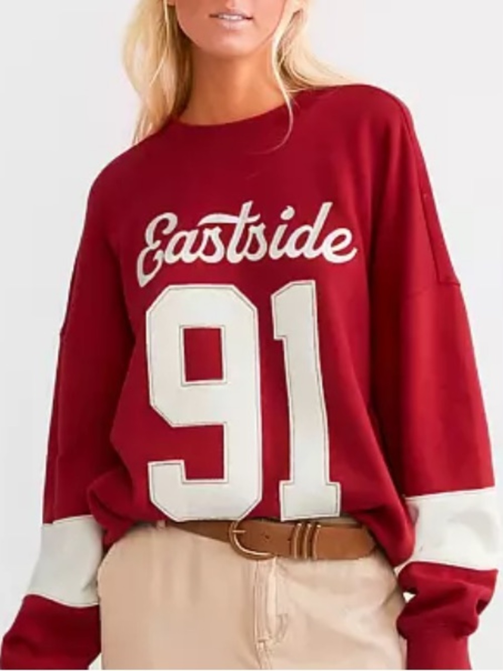 Modish Rebel cozy crew neck sweatshirt